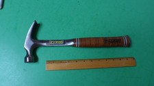estwing usa stacked leather handle straight c...