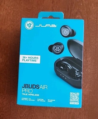 JLAB JBuds Air Pro True Wireless Earbuds (Black) New