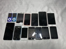 Lot Of 14 Old iPhones And iPods Untested For Parts Only