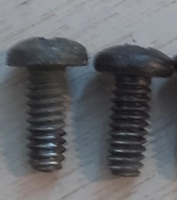 (2) pc Minn kota Trolling motor 1999 50pd Powerdrive 2303430 side cover screws