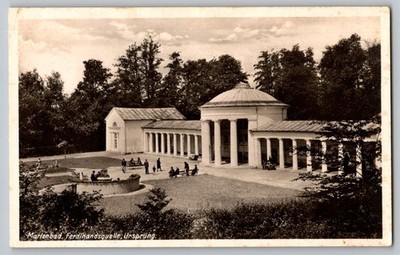 RPPC Postcard - Marienbad, Ferdinandsquelle, Ursprung,
