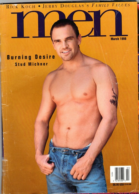 March 1998 Advocate Men , Gay Magazine, Collector's Item, Gorgeous Male Models