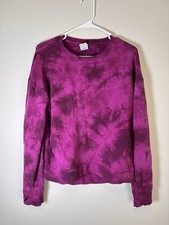 All In Motion Women's Berry Purple French Terry Crewneck Sweatshirt Size M