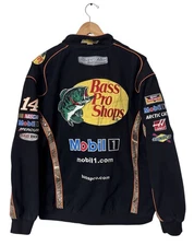 Nascar JH Design Tony Stewart #14 Bass Pro Tracker Men's Size 2XL Racing Jacket