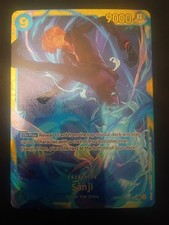 One Piece CCG Sanji OP06-119 SEC Wings of the Captain NM Condition