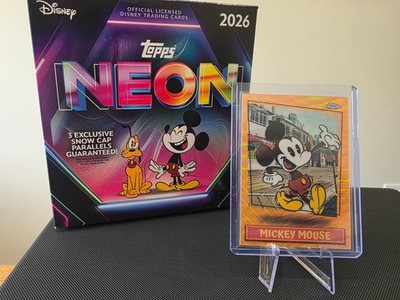 Topps Neon Disney 2026 - Mickey Mouse /25 - Mickey Shorts Short Print Case Hit