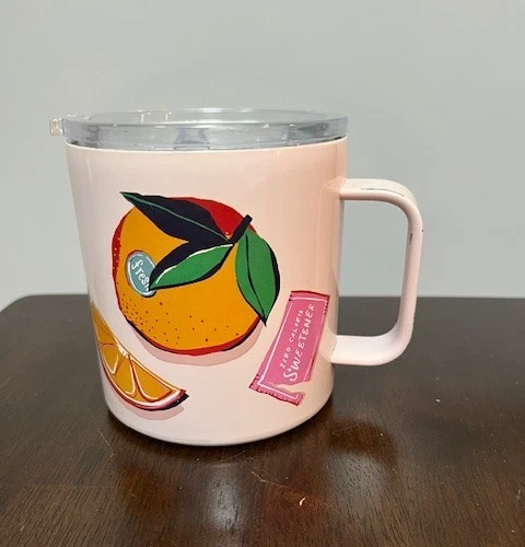 Taza de viaje KATE SPADE New York taza de acero inoxidable desayuno caliente y frío 16 oz Foto 2 de 4