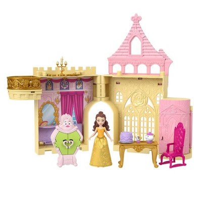 Mattel Disney Princess Toys, Storytime Stackers Belle's Castle, Stackable Doll H