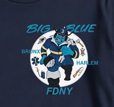 FDNY Rescue 3 “Big blue” Old School Version Shirt - Size XL