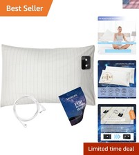 Grounding Pillow Case King Conductive Grounding Pillowcase Silver Fiber Groun...