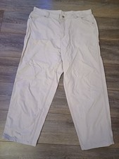 Riveted By Lee Mens Carpenters Trousers Jeans W36 L29 White VGC