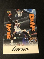 1997-98 Upper Deck Nestle Slam Dunk Allen Iverson #SD30 HOF