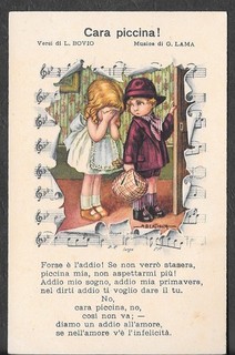 RARA CARTOLINA BAMBINI FIRMATA BERTIGLIA serie 2241
