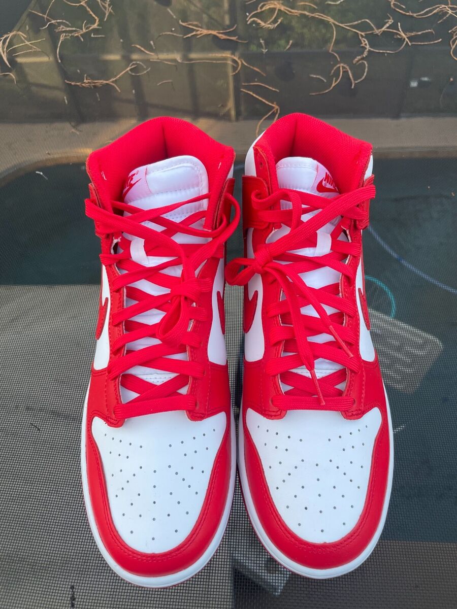 New Nike Dunk High Championship White Red Size 15 (DD1399 New Nike Dunk High Championship White Red Size 15 (DD1399