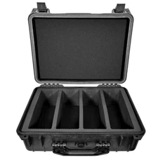 4 Row Trading Card Storage Case PSA Card Slab Box for 126+ Graded Sports Cards