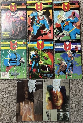 Miracleman Eclipse Lot 2 3 4 5 6 7 Alan Moore 18 19 Original Series 80s VF/NM