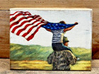USA Military Wooden Box Sign 8" x 6"