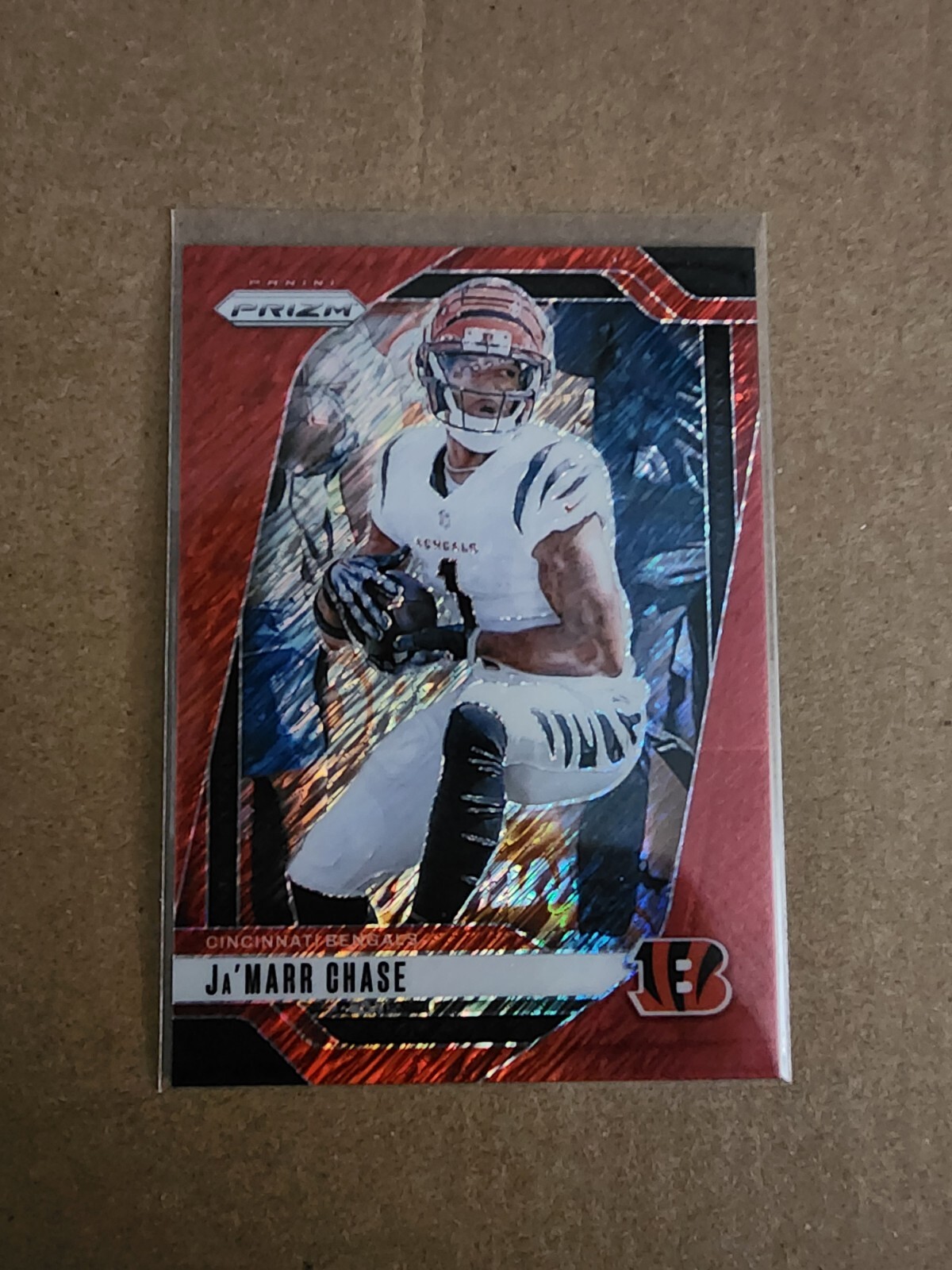 2024 Prizm Ja'Marr Chase Red Shimmer 12/35