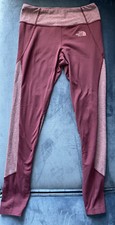 The North Face Legging Burgundy Red Maroon Stretch Waist Flash Dry FLAW S