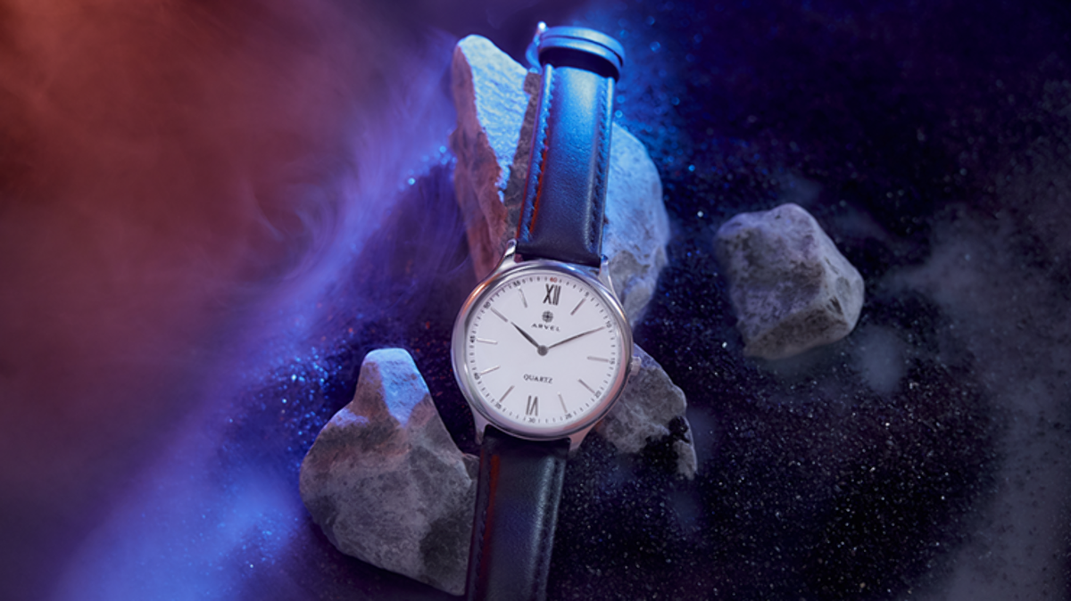 IARVEL WATCH (Silver Watchcase White Dial) by Iarvel Magic and 