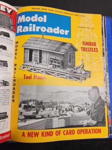 Model Railroader Mag -Complete Year Run & Binder- You Choose Year - 1950 to 1969 - Picture 57 of 156