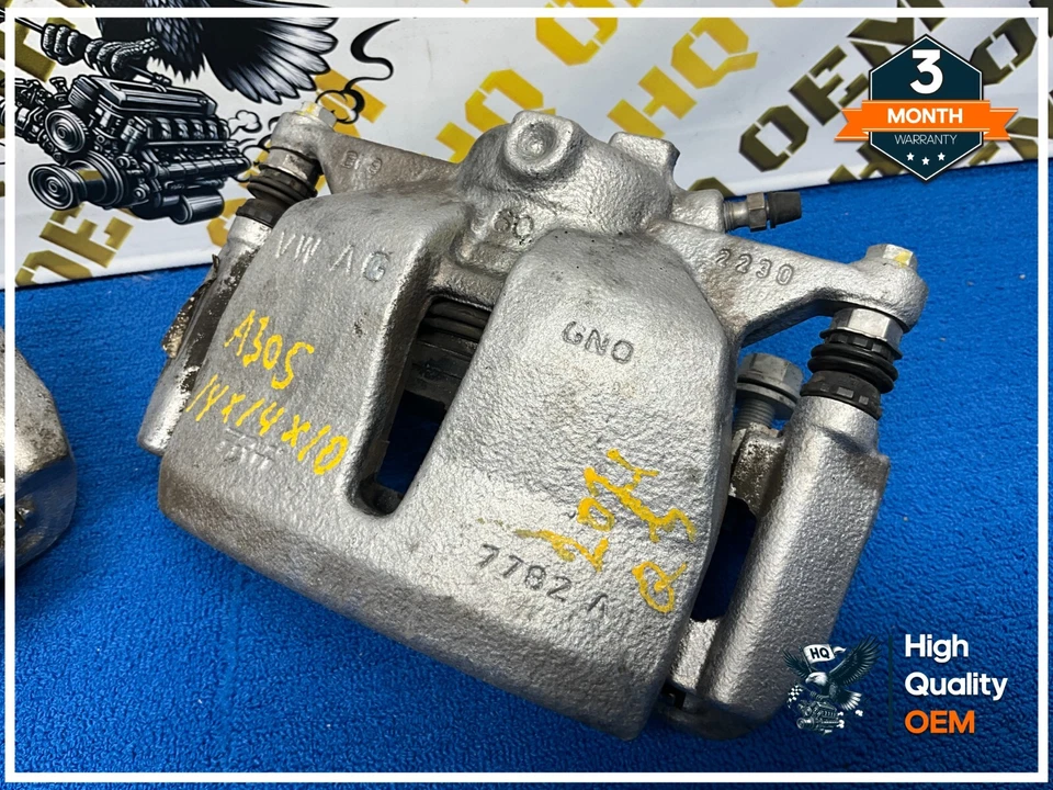 Juego de pinzas de freno delanteras izquierda y derecha AUDI Q3 2019-2023 OEM Foto 3 de 4
