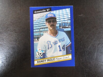 1987 Best Greenville Braves # 4 Randy Ingle Card (B60) Atlanta Braves ...