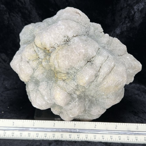 "6"" GEODE sin cortar 5,8 lb geodizado fósil cuarzo cristal calcedonia denso Kentucky" - Imagen 6 de 7