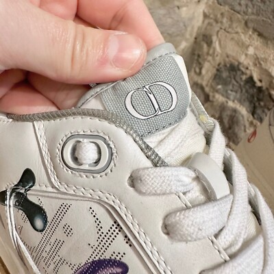 Dior X Kenny Scharf B27 White Oblique Galaxy Graffiti Low Dior X Kenny Scharf B27 White Oblique Galaxy Graffiti Low