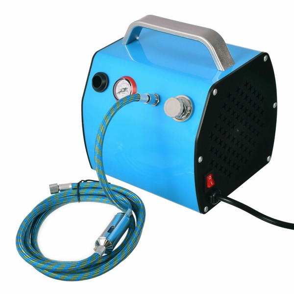 SchöN Mini Kompressor FüR Airbrush Airbrushkompressor 3 Bar Einzylinder 2Kg-image