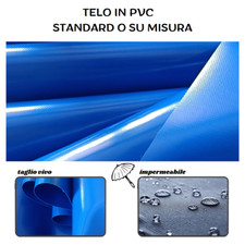 Telo Telone per Laghetto Impermeabile in PVC gr 900 Pesante Rinforzato 0,70 mm