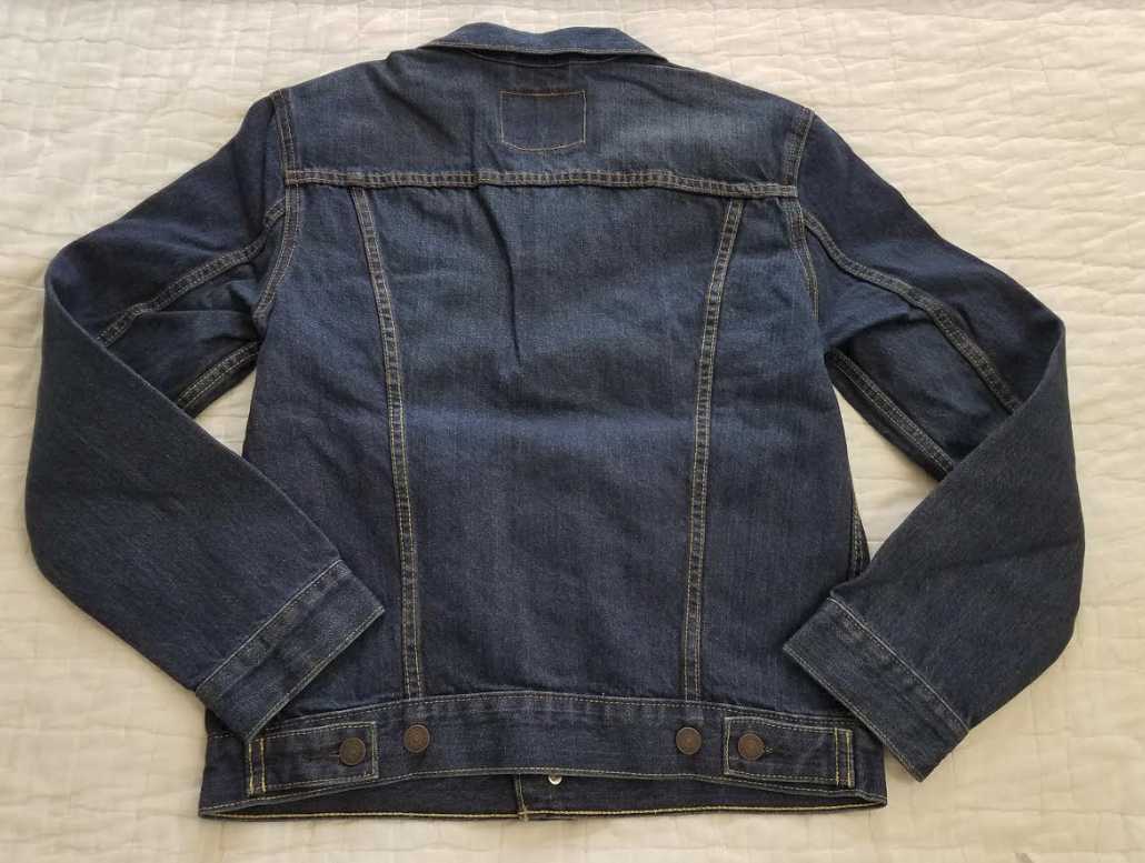 NEW MEN'S S M XXL LEVI'S THE TRUCKER JEAN JACKET IN MUGO