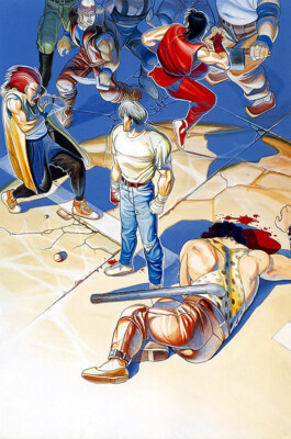 Final Fight I II III Guy Arcade SNES Sega CD Premium POSTER MADE IN USA - ARC011