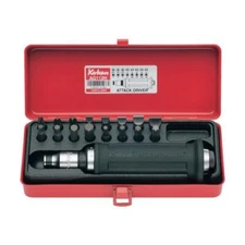 Koken 1/2 (12.7mm) SQ. Attack (Impact) Driver Set AG112H 18Pcs Metal case