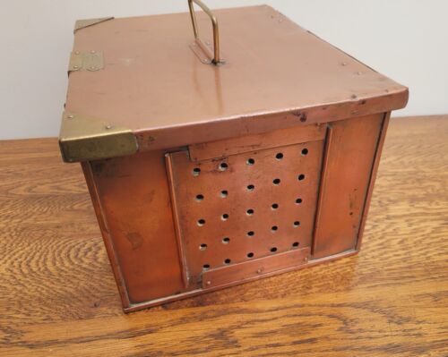 Copper & Brass Carriage Warmer? Box, Alexander & Fowler Liverpool c1880 - Picture 6 of 12