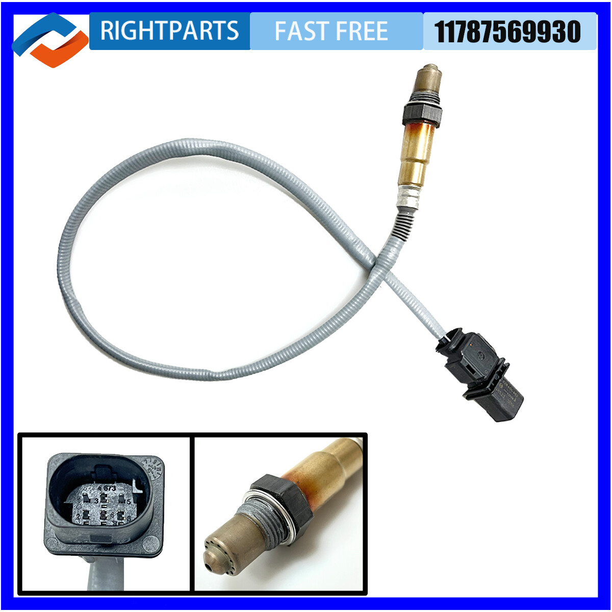 Oxygen Sensor 11787569930 For BMW 120i 320i X1 E84 E81 E90 E93 E92 