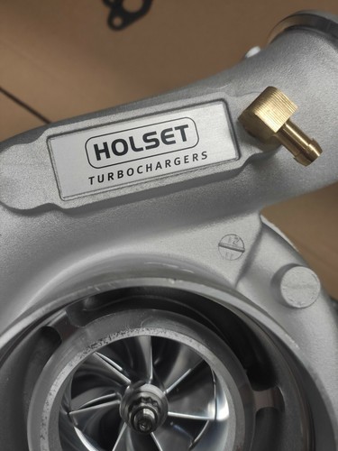 Turbolader Holset HX35W T3 12cm Gehäuse twin scroll V-band billet made in UK - Bild 7 von 7