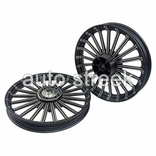 For Royal Enfield Classic 350 500 21 Spoke Alloy Wheel Rim Set Disc Brake Model - Afbeelding 1 van 10