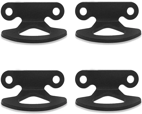 4 Pcs Universal Fit Trucks/ Cars/ SUVs Anchor Alloy Steel Tie Down Anchors Hooks - Picture 2 of 20