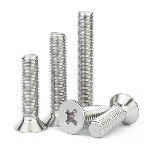 1/4"-20 A2 Edelstahl Kreuzschlitz Flachkopf Senkkopf Maschinenschrauben DIN 965 - Bild 6 von 16
