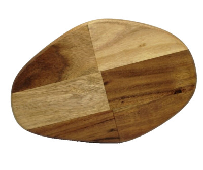 Artisan Wooden Oval Cutting Board Bread Cheese Butcher Charcuterie Hand Crafted