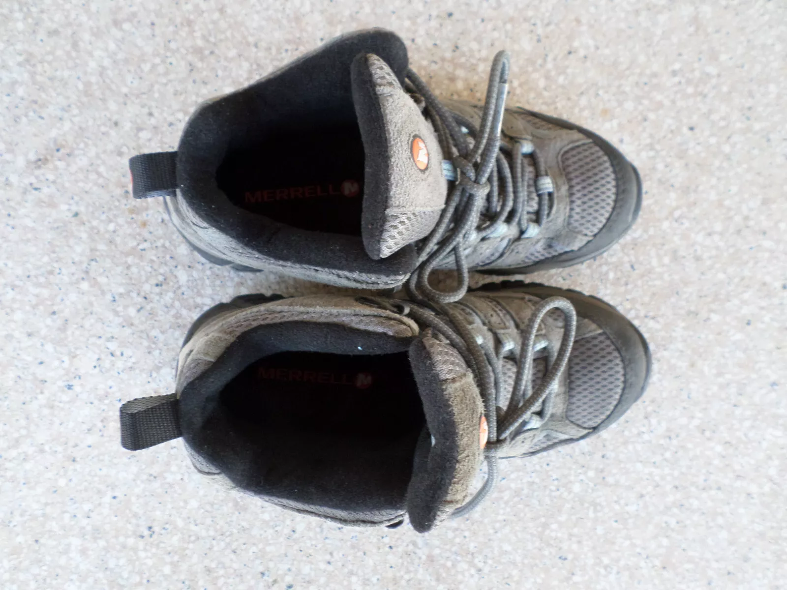 merrell moab 2 mid granite waterproof vibram hiking boots