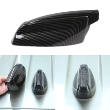 ABS Carbon Fiber Shark Fin Antenna Cover Trim For Land Rover Defender 2020-24