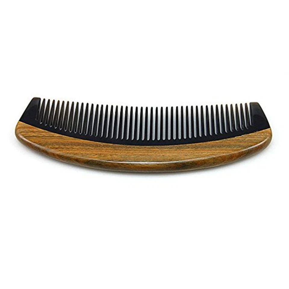 Handmade Sandalwood Hair Comb – Anti-Static Wooden Detangler for Hair Care - Image 4 of 4