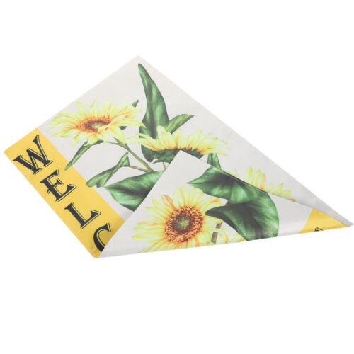  Flag Decor Outdoor Flag Outdoor Decor Double Sided Banner Sunflower - Picture 1 of 12