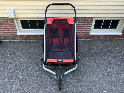 Thule Chariot Double Jogging Stroller + Accessories: Bike Arm, Rain Cover, etc. - Picture 5 of 20