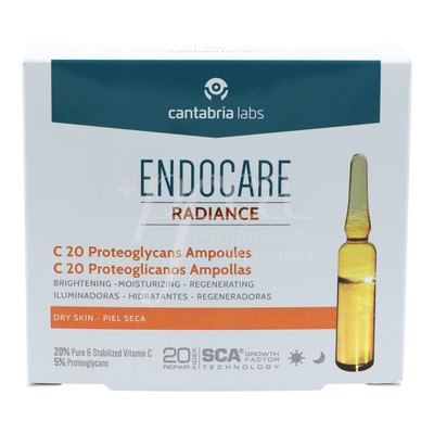 Endocare Radiance C 20 Protegolycans Ampoules 2ml x 30 #gloau