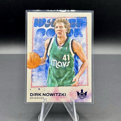 Dirk Nowitzki 2023-24 Court Kings #20 Water Color Sapphire 7/25 Dallas Mavericks