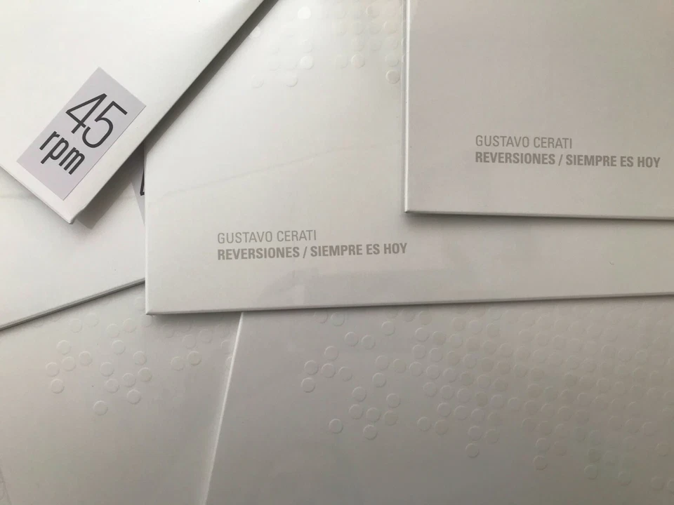 Gustavo Cerati ‎– Reversiones / Siempre Es Hoy (2021) New LP Maxi  Foto 2 de 4