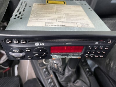 Blaupunkt Toronto RDM 126 SDIN Car Audio CD Player BMW E36
